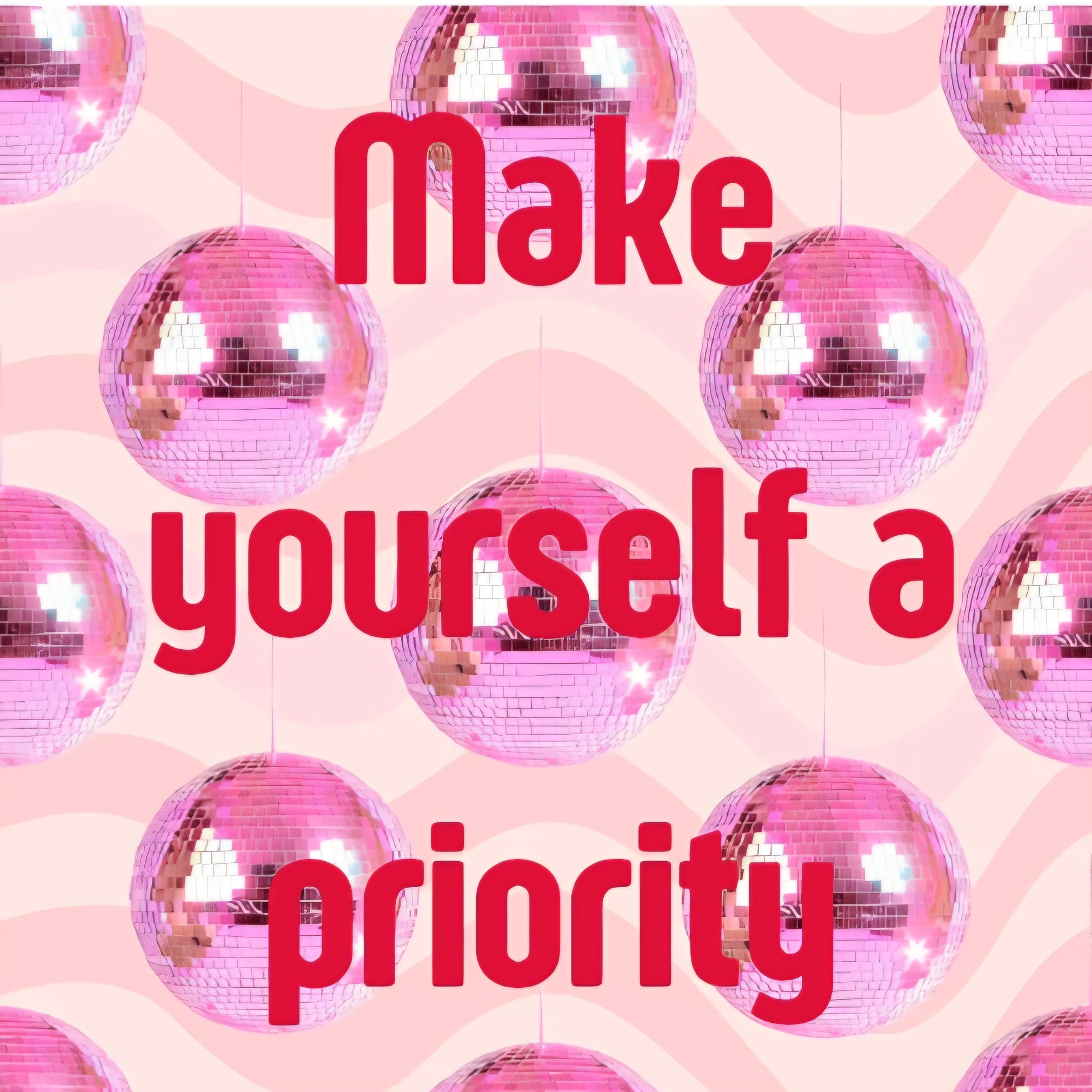 Tegeltje make your roze