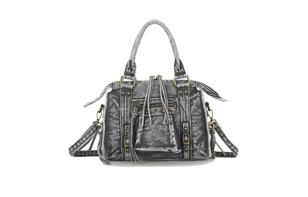 Guiliano jeans handtas zwart.