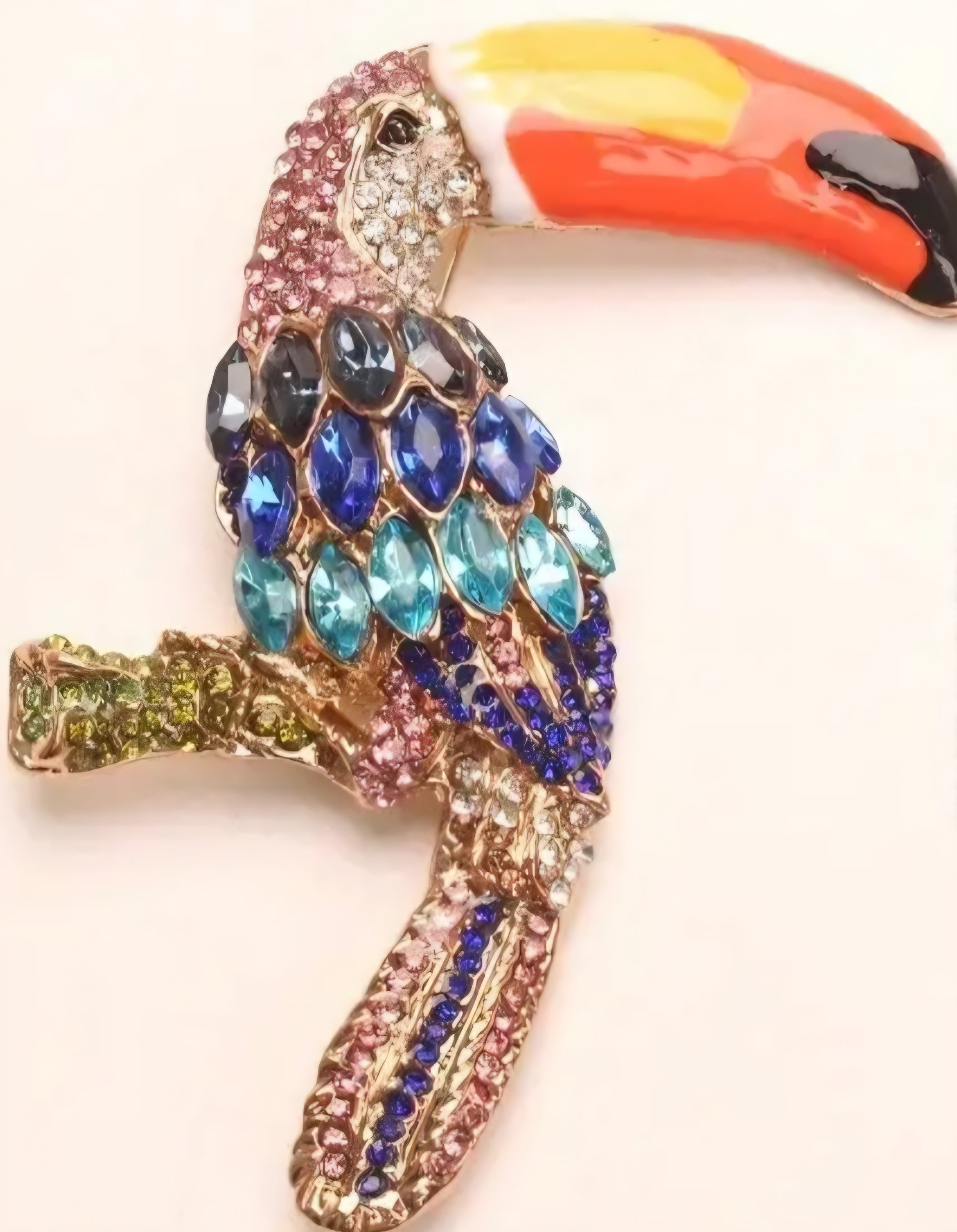 Broche vogel- toekan